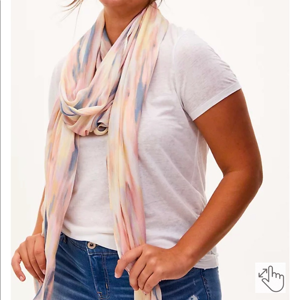 Torrid Multi Colored Extra Long Luxury Scarf